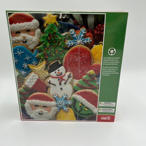 Majestic By Springbok 500 Piece Christmas Cookies Jigsaw Puzzle NEW Family time - Picture 8 of 11